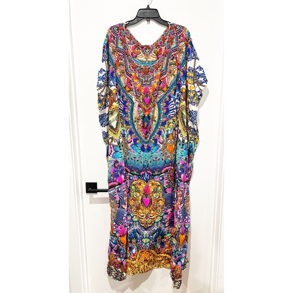 Camilla LUCKY CHARMS ROUND NECK KAFTAN - Picture 7 of 8